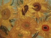 Vincent Van Gogh Sunflowers painting
